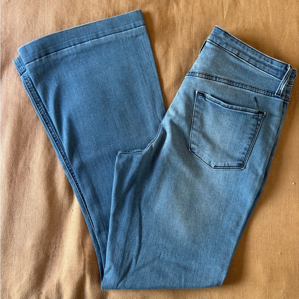 Mossimo Supply Co. Blue Flare & Wide Leg Jeans